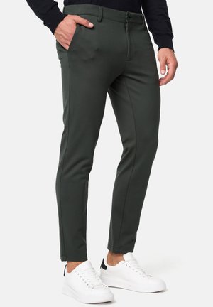 INDICODE JEANS SUPER STRETCH  RODEKRO - Pantalones chinos - deep forest