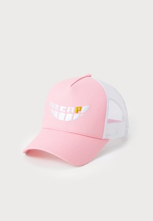 SMILE TRUCKER UNISEX - Kšiltovka - pink/white