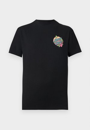 Santa Cruz, FLORAL PARADISE DOT UNISEX - Tricou cu imprimeu - black