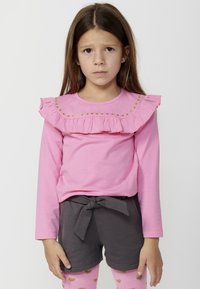 Koroshi Tops ar garām piedurknēm - rosa   pink