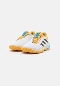 adidas Performance BARRICADE 13 CLAY TENNIS - Zapatillas de tenis para tierra batida - footwear white/core black/semi spark