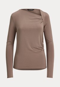 MATZI LONG SLEEVE - Camisola de manga comprida - taupe brown