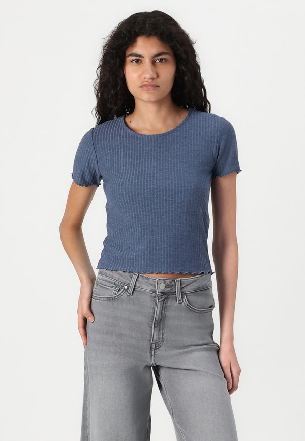 ONLEMMA - Basic T-shirt - vintage indigo3