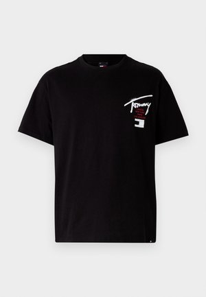 GRAFFITI TEE UNISEX - Marškinėliai su spaudiniu - black