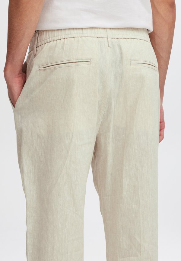 CFMARC LINEN MIX RELAXED FIT - Trousers - chateau gray melange4