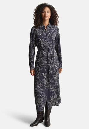 FLORAL PRINT - Blusenkleid - evening blue