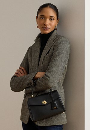 Lauren Ralph Lauren, SATCHEL SMALL - Дамска чанта - black
