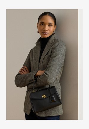 Lauren Ralph Lauren, SATCHEL SMALL - Дамска чанта - black