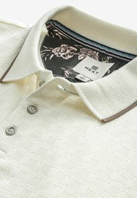 Next TEXTURED - Poloshirts - ecru