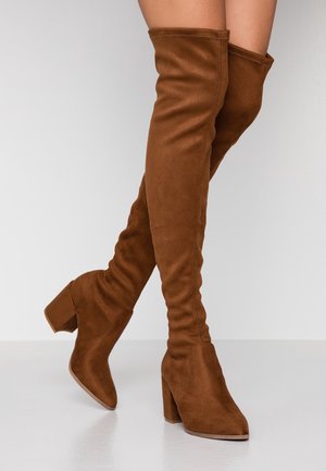 Overknees - brown