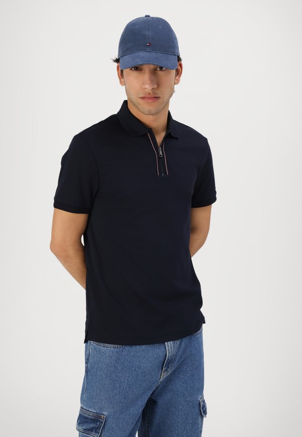 ZIP LIQUID - Polo shirt - desert sky3