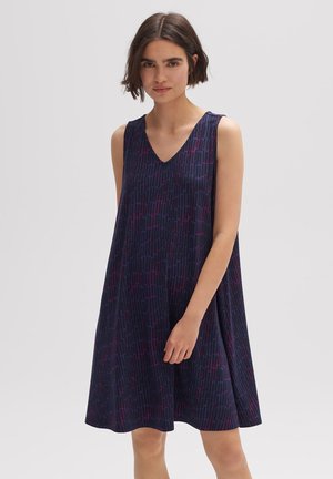 WINGA SUNNY - Day dress - coal blue