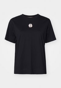ELPHA PLACED - T-shirt basique - black
