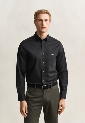 GANT CLASSIC SHIRT - Πουκάμισο - black