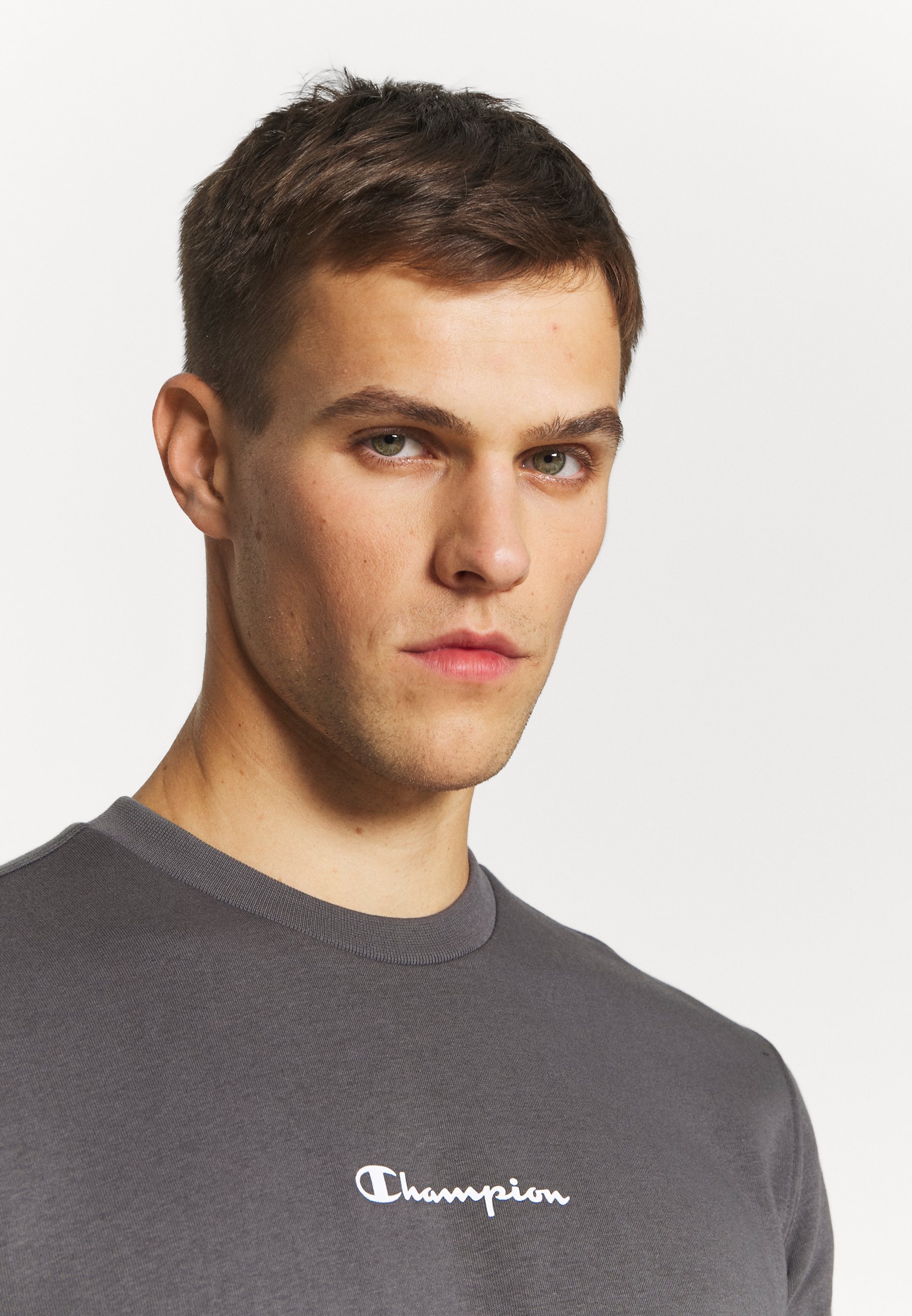 champion grey crewneck sweatshirt