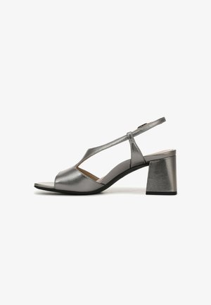 VIONIC, VIONIC HEELED SANDALS RAQUEL - Sandalen - pewter leather