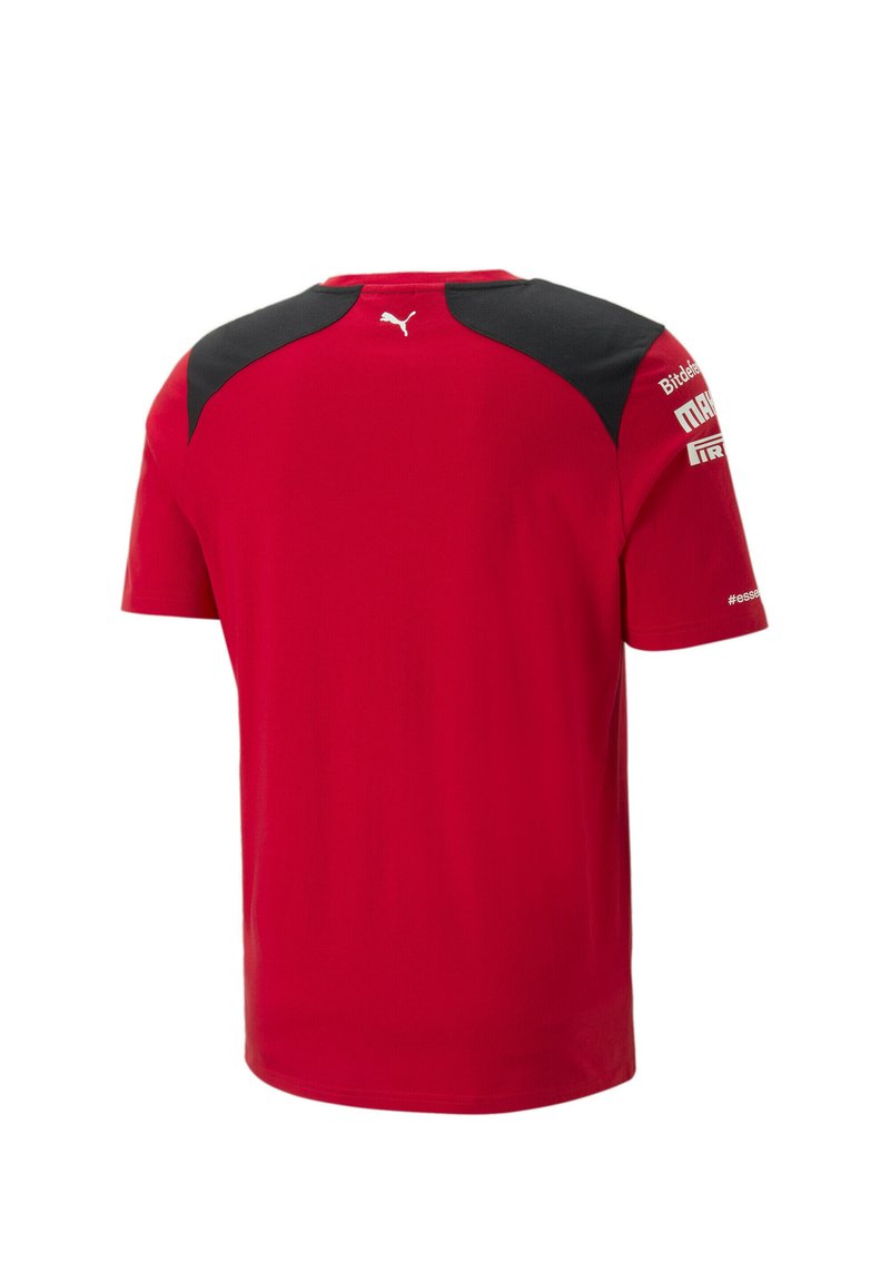 Puma SCUDERIA FERRARI TEAM Print T-shirt rosso corsa/red
