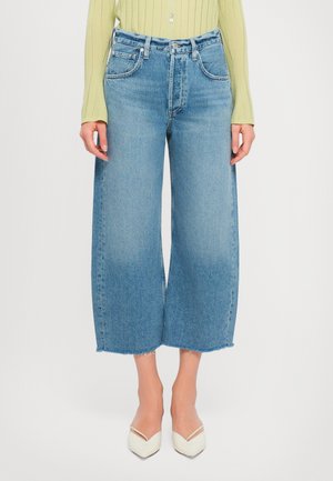 RAW HEM CROP - Wide Leg - telegraph