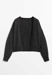 Massimo Dutti Strickjacke - dark grey