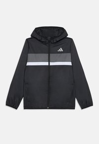 adidas Performance - TIBERIOERIO JUNIOR UNISEX - Veste coupe-vent - black/grey four/white Image miniature 1