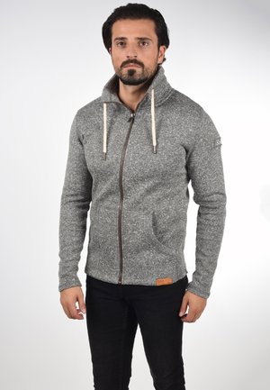 Solid SDLuki - Sweat zippé - grey melange