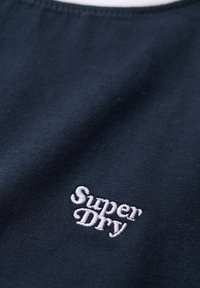 Superdry & Co VINTAGE RINGER CROP - T-shirts basic - eclipse navy