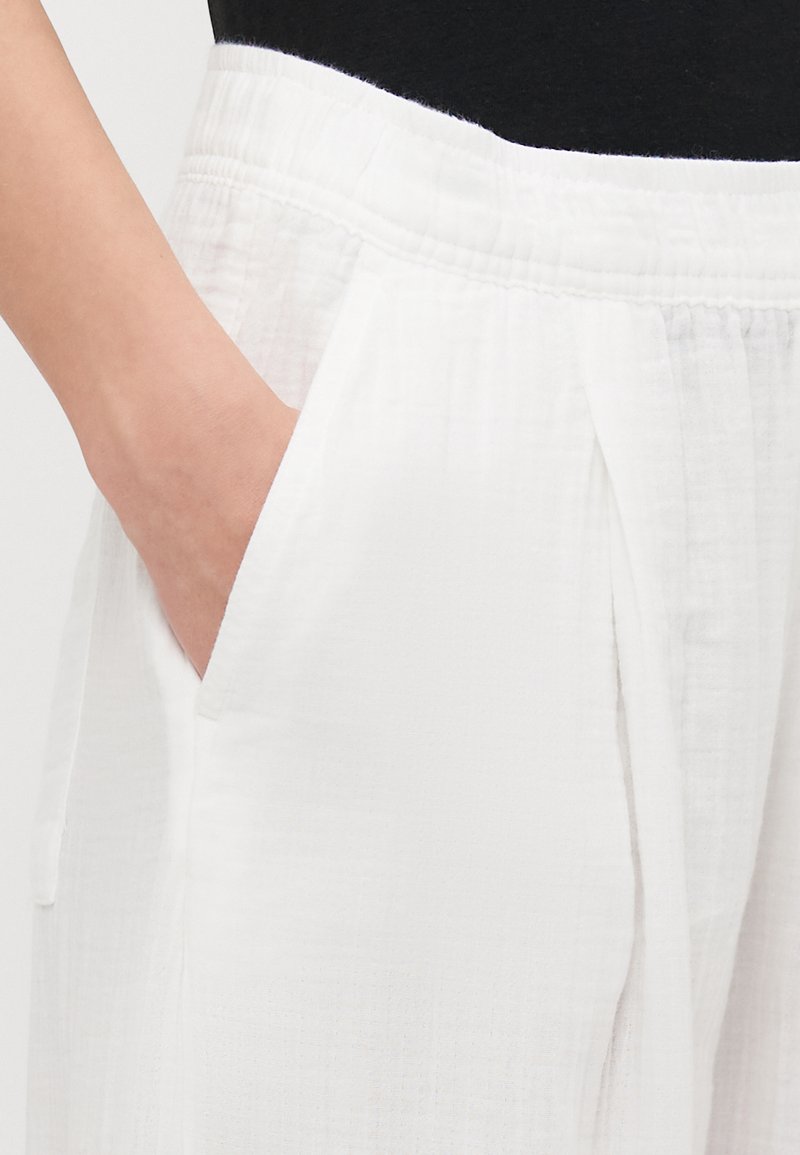 Gap Tall WIDE LEG EASY Pantalon classique new off white/écru