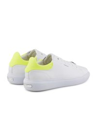 TOM TAILOR Sneaker low - white-neon-yellow
