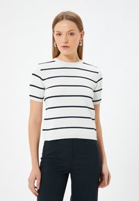 T-shirt con stampa - dark blue