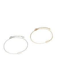 My Jewellery  SET TWO HEARTS wielokolorowy