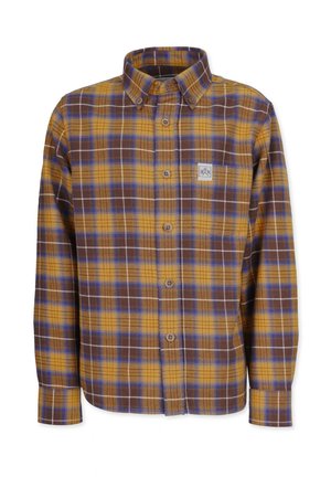 CHECK - Shirt - brown