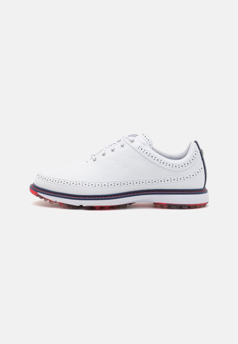 adidas Golf MODERN CLASSIC 80 SPIKELESS - Golfskor - footwear white/collegiate navy/better scarlet