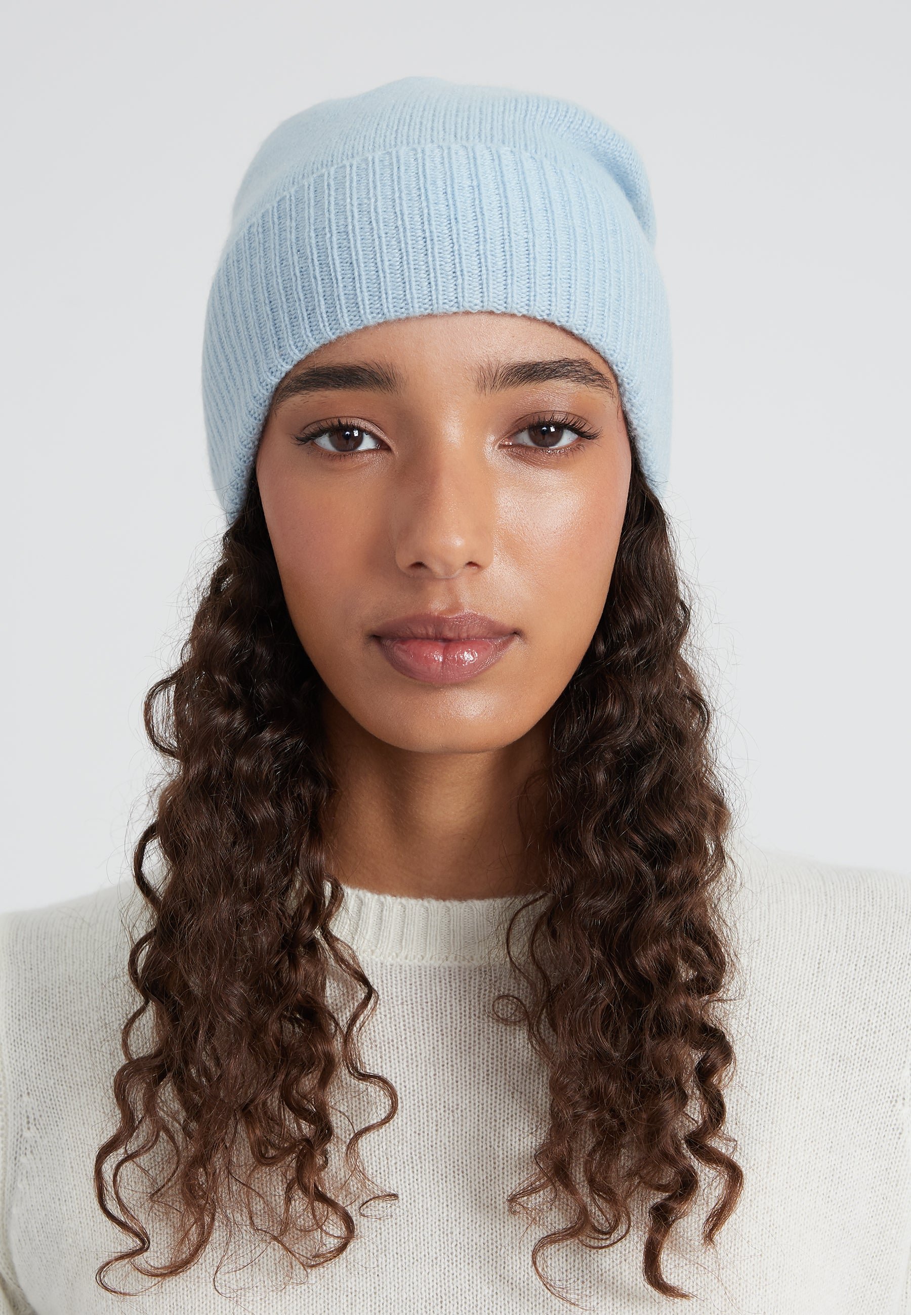 Bonnet Femme Perfect Moment Sky – Bleu Ciel, Acrylique, Made In Italy, Neuf Avec étiquette