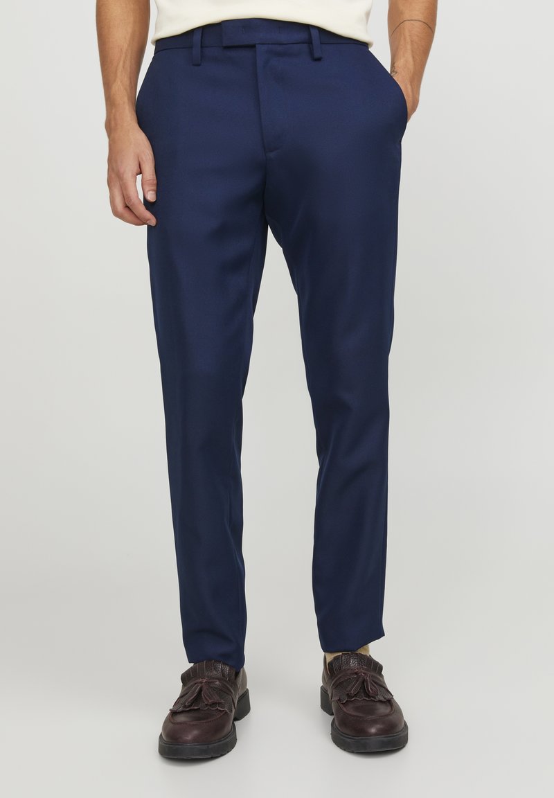 Jack & Jones Suit trousers - dark blue