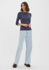 Vero Moda PANDA NOOS - Långärmad tröja - ombre blue