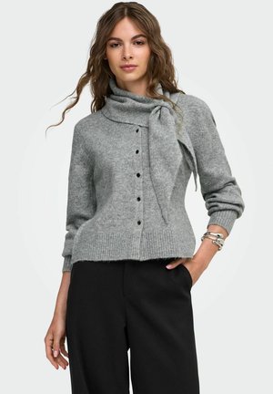 ONLY, CARDIGAN ONLJACKIE CARDIGAN - Gilet - medium grey melange