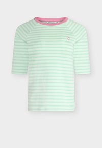 Neselectat, tonal matcha green stripe