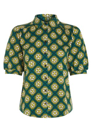 King Louie CARINA KIRBY - Button-down blouse - para green