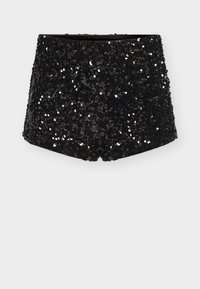 WRENLEY SEQUIN MINI SHORT - Short - black