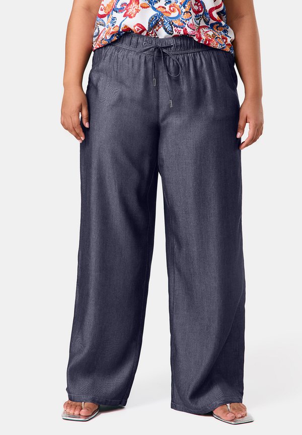 LANG FLIESSENDE MIT OPTIK CARLOTTA - Stoffhose