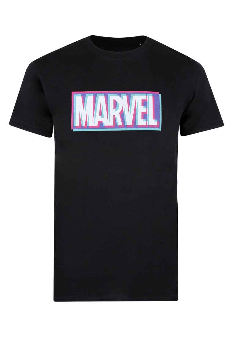 Marvel T-shirt print zwart Marvel T-shirt print zwart