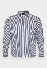 SASSARI - Skjortebluse - bianco/blu