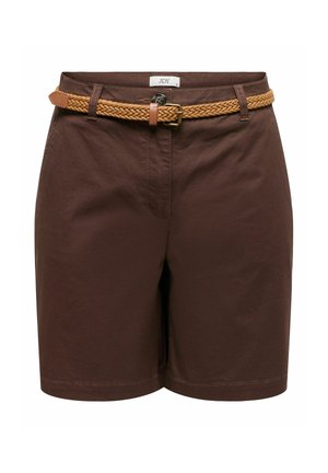 JDY, SHORTS JDYCHICAGO REGULAR FIT SHORTS - Short - chicory coffee