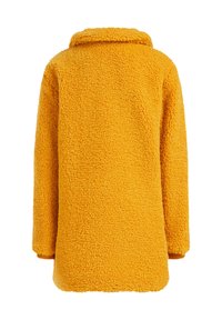 WE Fashion TEDDY - Vinterkappa /-rock - ochre yellow
