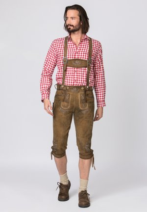 Stockerpoint JUSTIN - Lederhose - brown