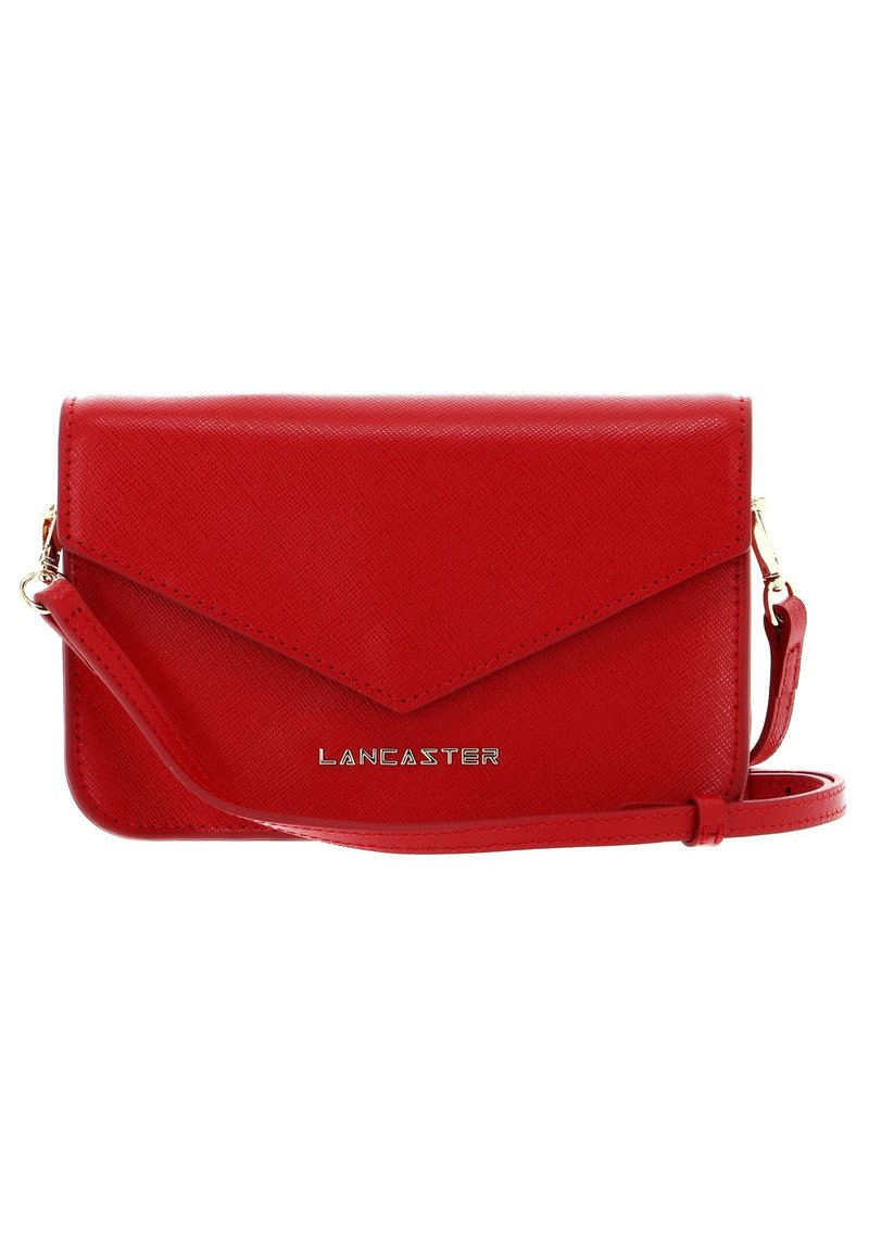 Lancaster Saffiano Signature, Accesorio De Viaje-Billetera Unisex Adultos, Noir, Talla Única