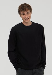 Terranova PACK 2 GIROCOLLO TINTA UNITA - Maglione - 1x Black, 1x White