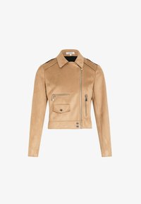 Morgan Veste en similicuir camel - Main Image