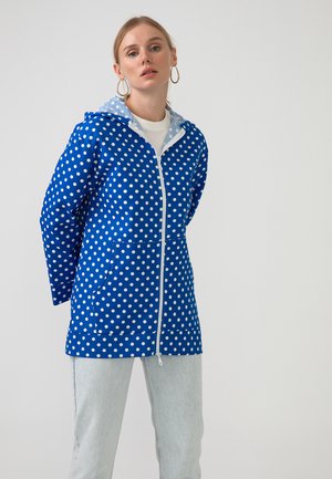WATERPROOF LIGHT JACKET - Pitkä takki - dark blue