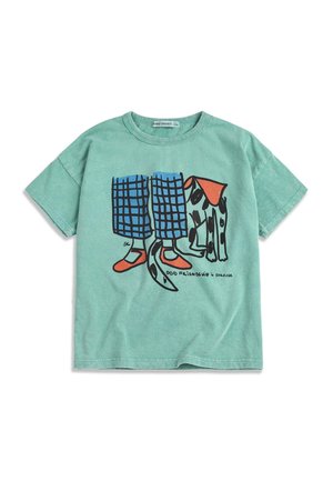 DOG FRIENDSHIP UNISEX - T-shirt con stampa - light green